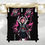 Dragon Ball Goku Dark Power Aura Art Bedding Set