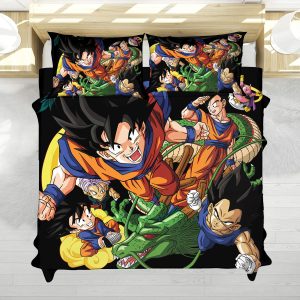 Dragon Ball Z Heroes Shenron Battle Anime Bedding Set