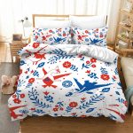 Pokemon Latias & Latios Folk Art Bedding Set