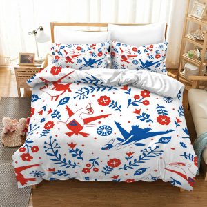 Pokemon Latias & Latios Folk Art Bedding Set