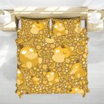 Psyduck Cozy Pattern Anime Bed Set
