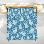 Quagsire Cute Pattern Bed Set – Pokemon Anime Bedding