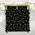 Soot Sprites Star Pattern Bed Set – Studio Ghibli Anime Bedding