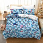 Wooper All-Over Pattern Bed Set – Pokemon Anime Bedding
