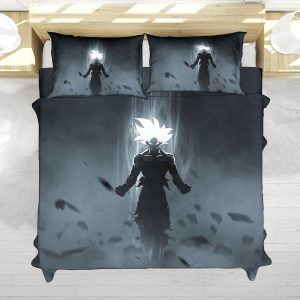 Dragon Ball Ultra Instinct Silhouette Anime Bedding Set