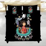 Spirited Away Movie Characters Bedding Set
