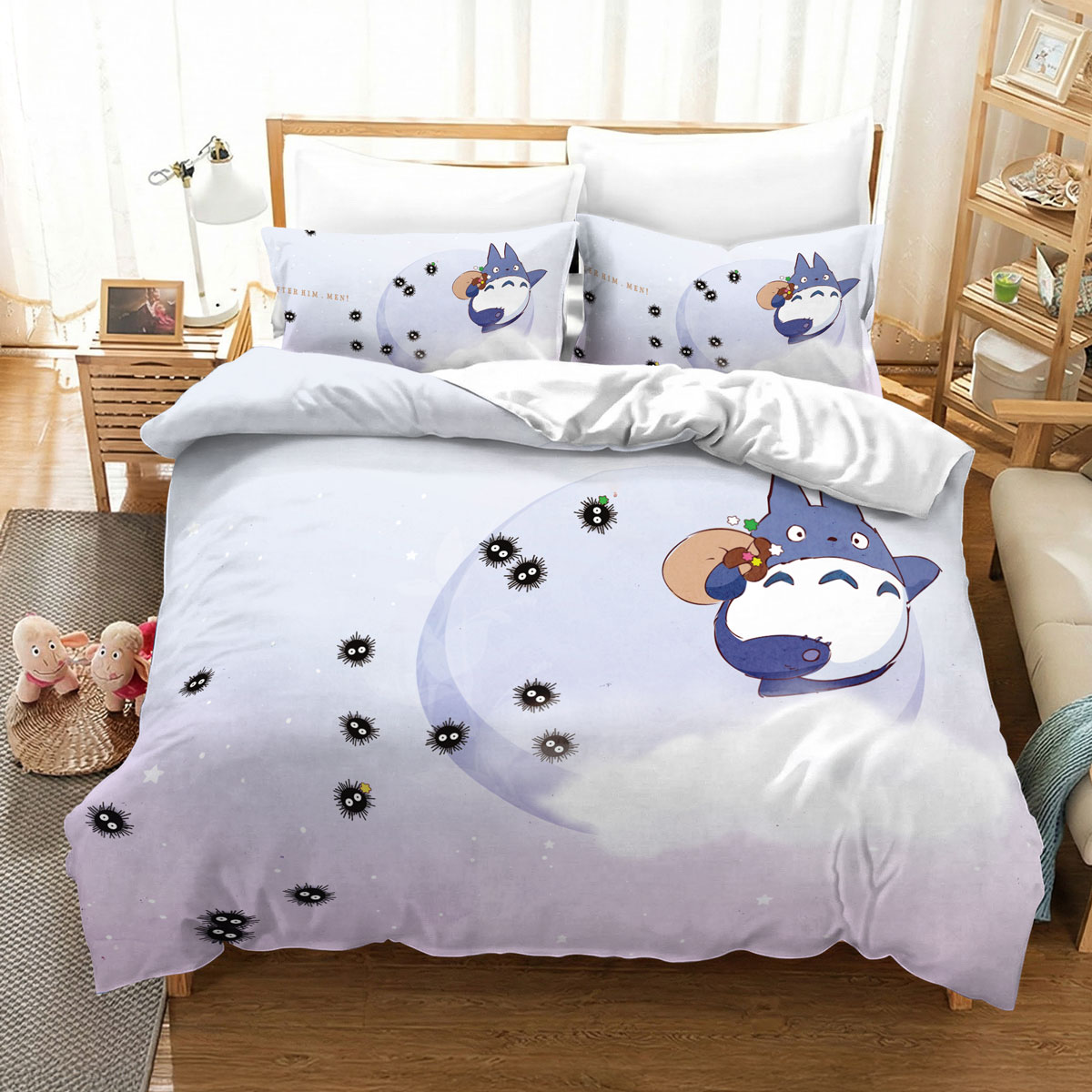 Studio Ghibli Chu Totoro Moon Dream Bed Set 2