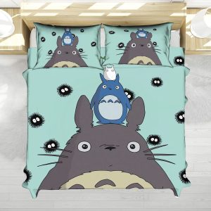 Totoro Family Cute Bed Set