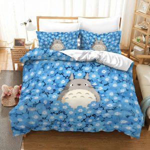 Totoro Hidden in Bloom Floral Bed Set – Anime Comforts