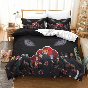 Akatsuki Organization Full Team Anime Bedding Set