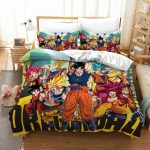 Dragon Ball Goku Transformations Anime Bedding Set