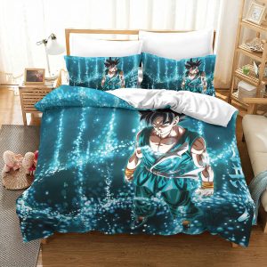 Dragon Ball Goku Ultra Instinct Aura Anime Bedding Set