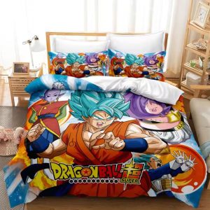 Dragon Ball Super Goku Ultra Team Battle Bed Set