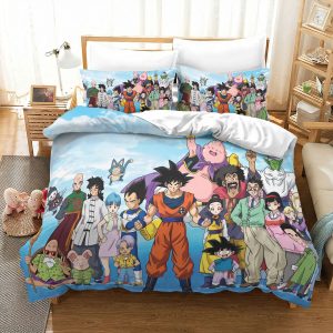 Dragon Ball Z Full Characters Group Anime Bedding Set