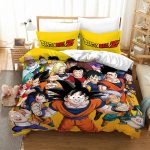 Dragon Ball Z Team Goku Anime Bedding Set