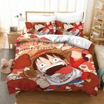 Monkey D Luffy Meat Lover One Piece Anime Bedding Set