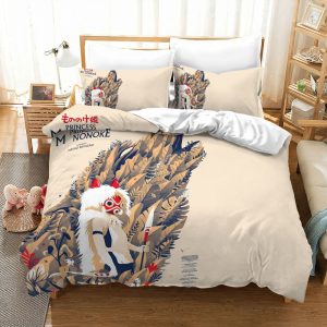 Princess Mononoke Forest Spirit San Bedding Set