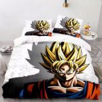 Super Saiyan Goku Dragon Ball Z Bed Set