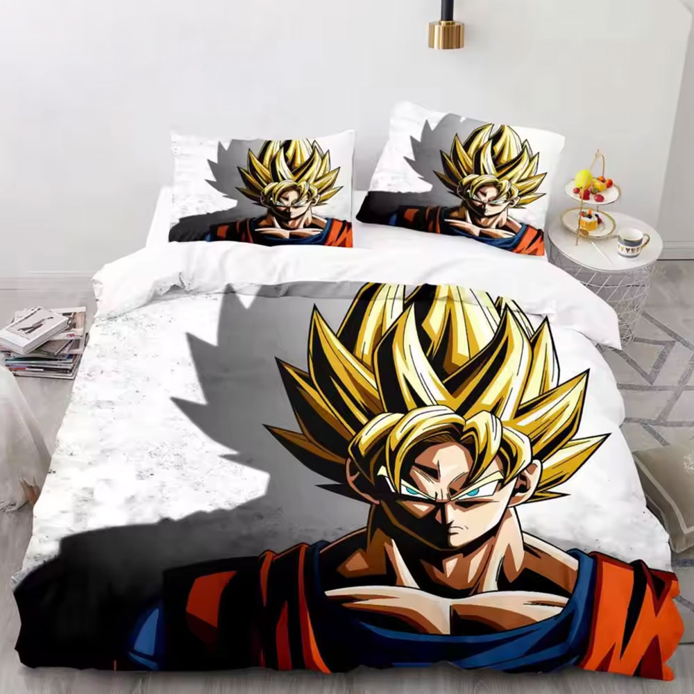 Super Saiyan Goku Dragon Ball Z Bed Set 3 Super Saiyan Goku Dragon Ball Z Bed Set