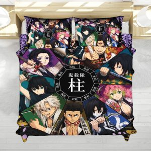 Demon Slayer Hashira Warriors Anime Bedding Set