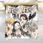 Demon Slayer Kamado Squad Anime Bedding Set