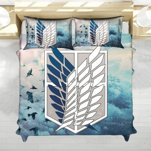 Attack on Titan Survey Corps Emblem Bedding Set