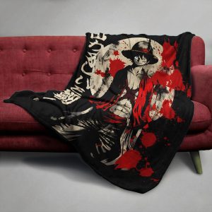 Monkey D. Luffy Moon Shadow Fleece Blanket