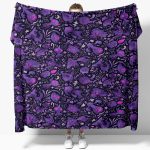 Pokemon Ghost Type Pokemon Pattern Blanket