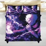 Satoru Gojo Infinity Technique Jujutsu Kaisen Bedding Set