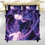 Satoru Gojo Infinity Vortex Jujutsu Kaisen Bedding Set