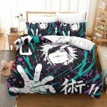Satoru Gojo Limitless Technique Jujutsu Kaisen Bedding Set