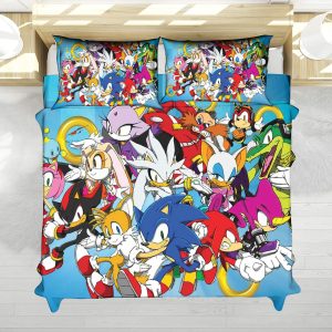 Sonic Heroes Ultimate Team Bedding Set