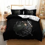 Attack on Titan Levi Ackerman Dual Blade Battle Bedding Set