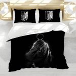 Attack on Titan Levi Ackerman Wings of Freedom Bedding Set