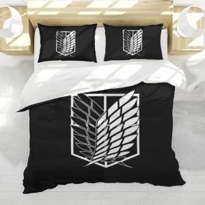 Attack on Titan Survey Corps Wings of Freedom Bedding Set